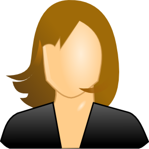 Female testimonial icon